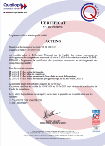 certificat qualiopi